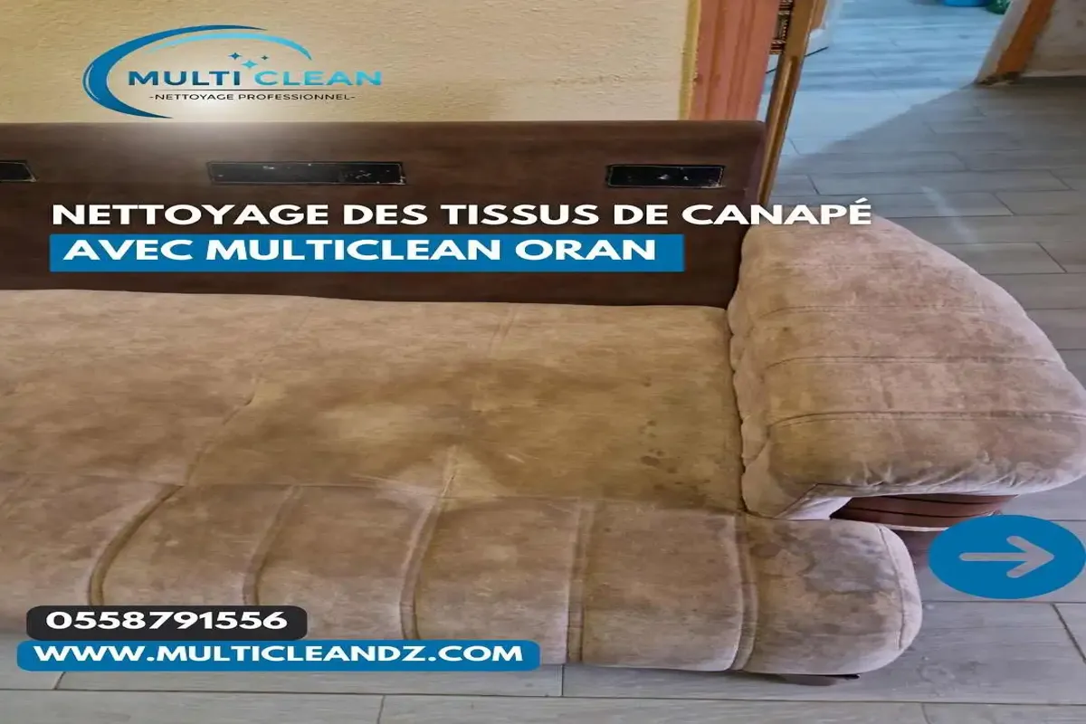 Nettoyer un canapé Multiclean Oran