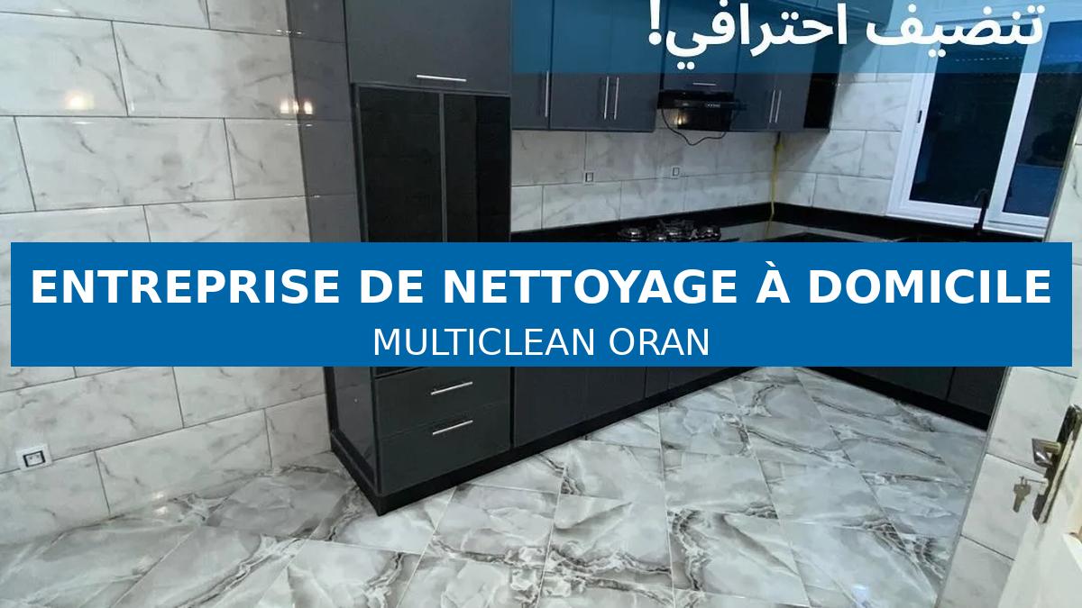 entreprise de nettoyage a domicile a Oran