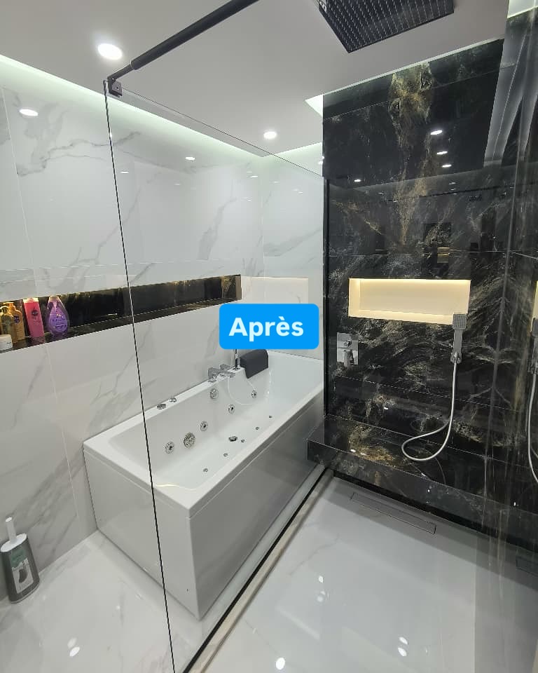 après salle de bain