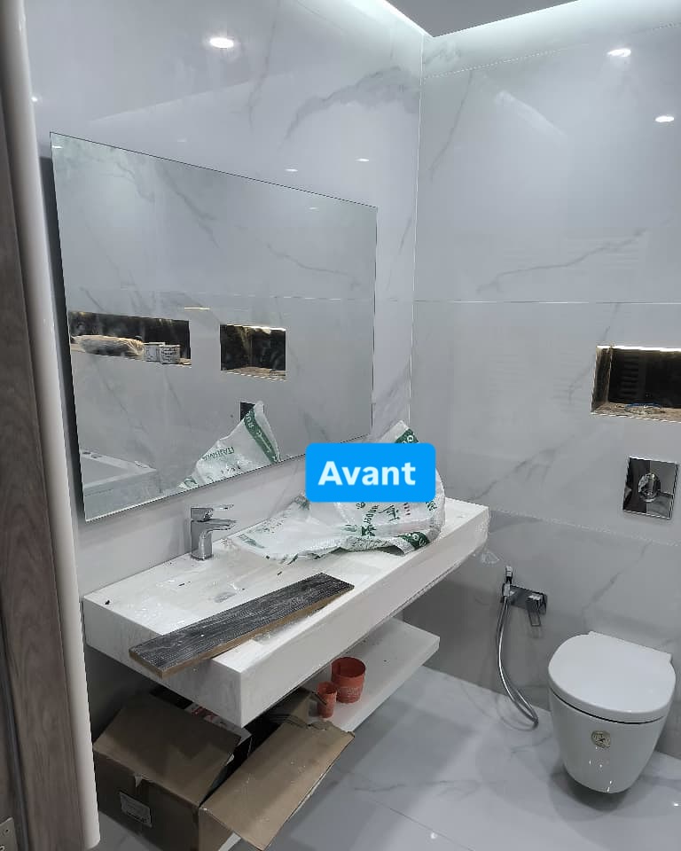 avant fin de chantier